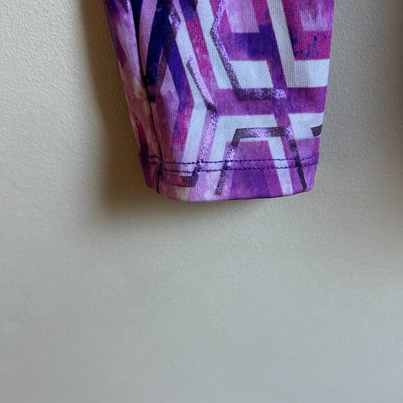 Future Star by Capezio Long Sleeve Patterned Leotard - Picture 5 of 7